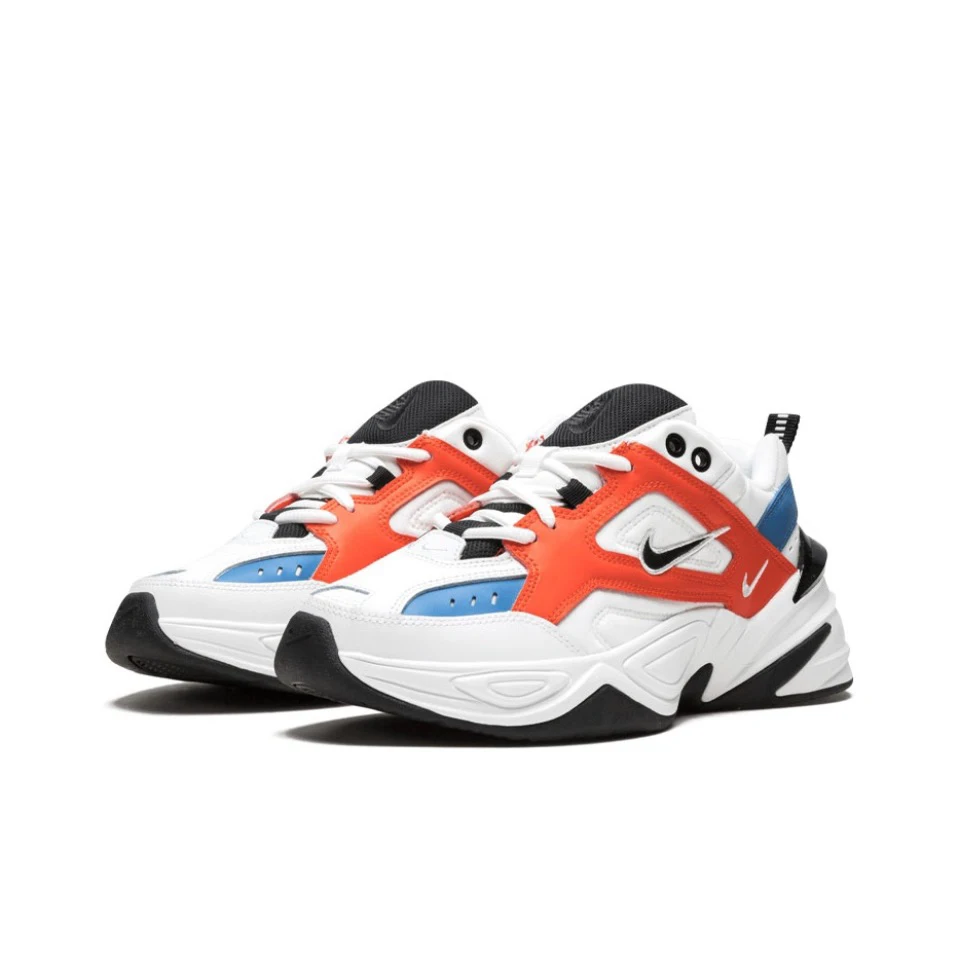 Original Nike M2K Tekno White/Light Color Unisex For Men Women Running Dad Low-top Casual Shoes Sneakers A03108-101