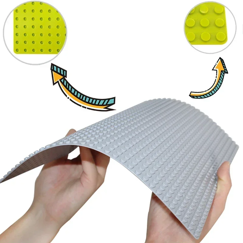 32*32 ベースプレートクラシック 32 × 32 ドットベースプレート市 DIY 建設ビルディングブロックフィギュアクリエイティブおもちゃプラスチックレンガギフト