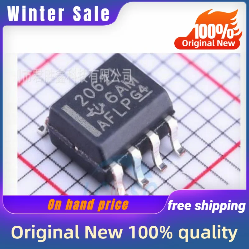

5PCS New original TLE2062C TLE2062CDR 2062C SOP8 quality goods