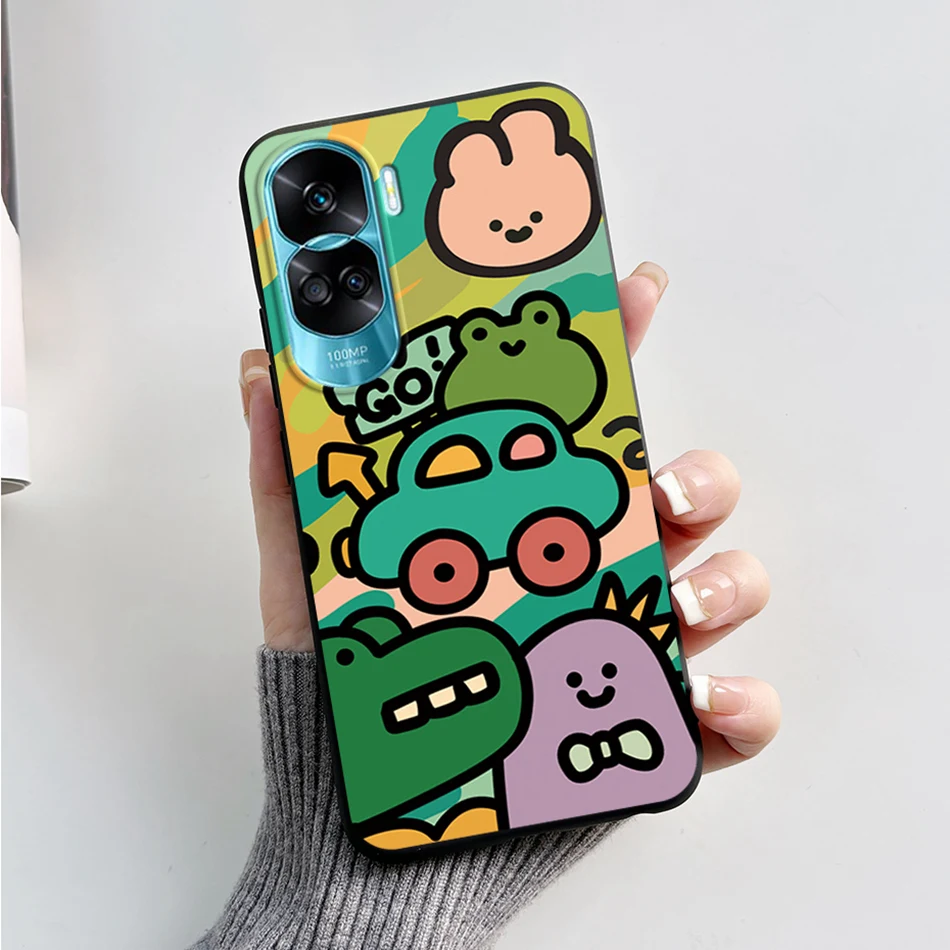 For Honor 90 Lite Case CRT-NX1 Phone Cover Popular Astronaut Painted Soft Silicone Funda For Honor 90 Pro Honor90 Lite 2023 Capa