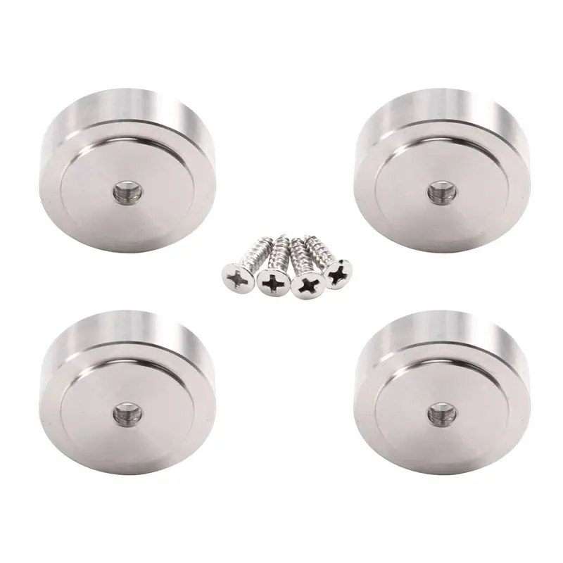 

【ДЕНЬ БЛАГОДАРЕНЬЯ】Подставки для динамиков, 4 шт., из нержавеющей стали, с изолирующими шипами для размещения динамиков