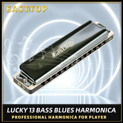 EASTTOP Lucky 13 Bass Blues Harmonica - PowerBender Tunning