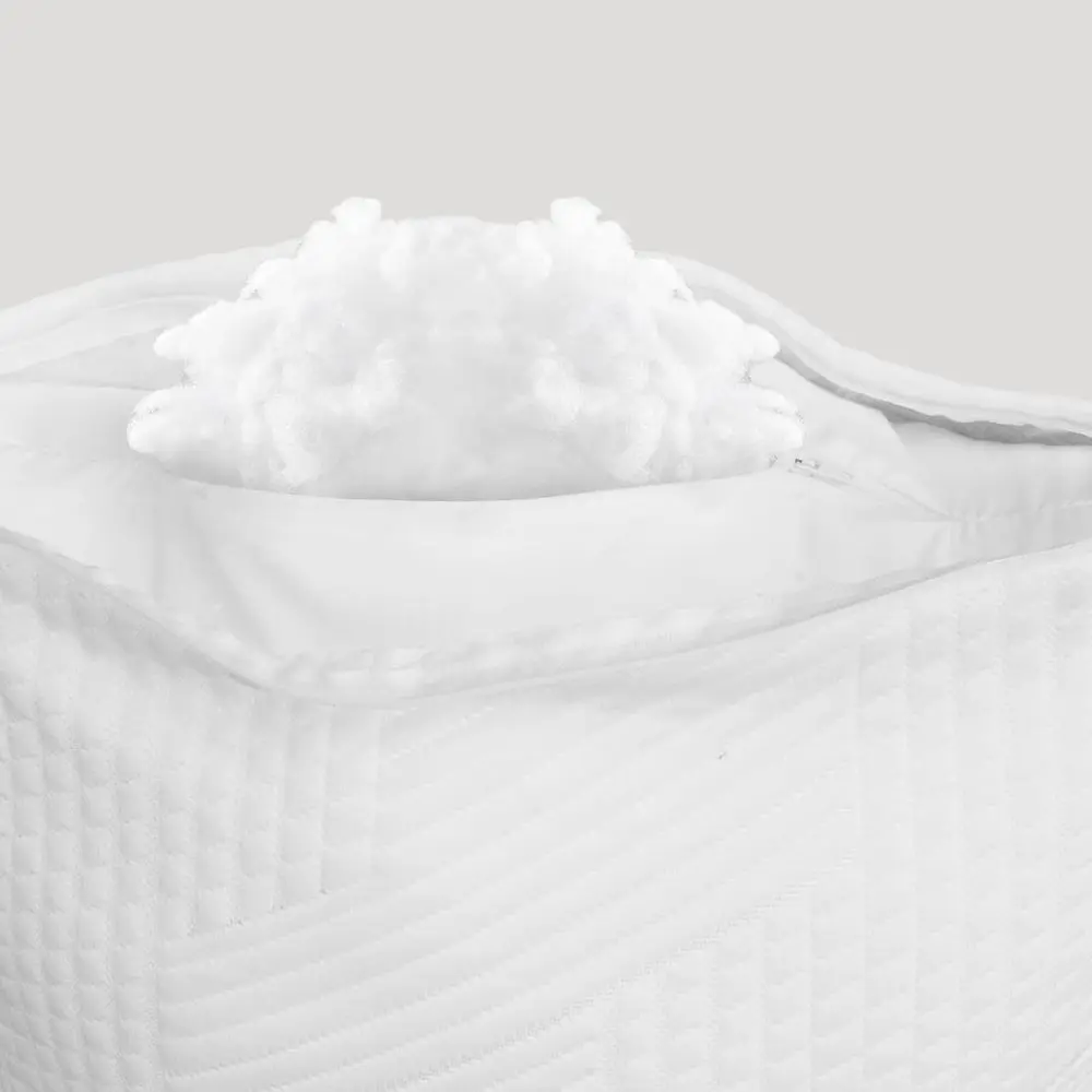 King Size Medium Firm Pillow with Adjustable Support and Cooling Case for Enhanced Comfort