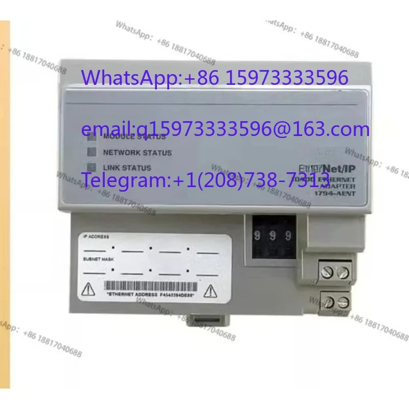 1794-AENT Ethernet/IP Adapter Module 10/100Mbps Communication Interface for Industrial Automation Control System