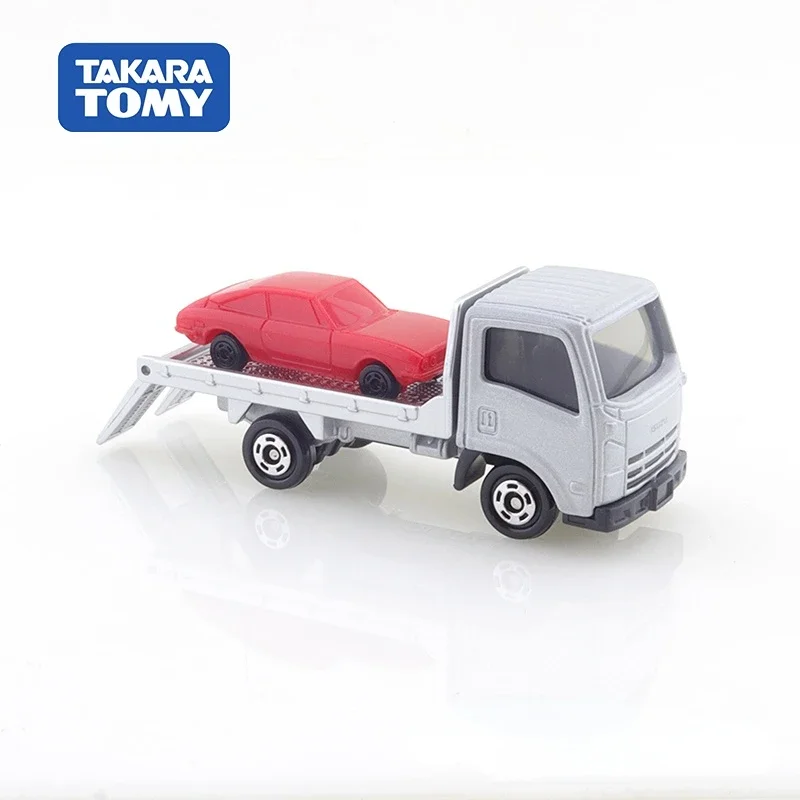 Takara tomy tomica ásia original AO-02 isuzu transportadora caminhão liga brinquedo veículo a motor diecast metal modelo carro brinquedos para meninos presentes