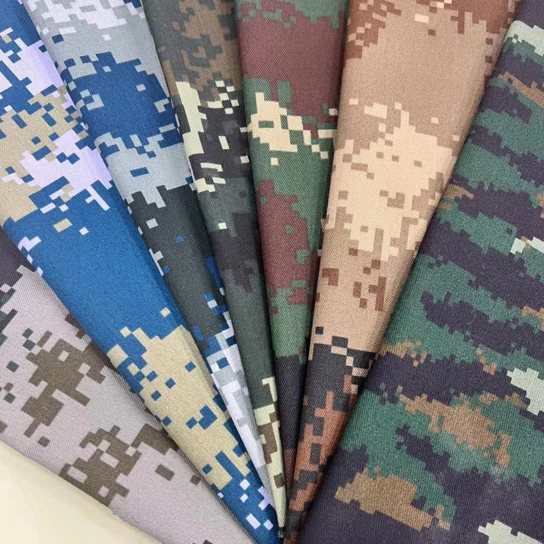 

Утолщенная камуфляжная ткань для уличных сумок, скатертей, штор, хлопок/полиэстер, с военным камуфляжным принтом, прочная, для домашнего декора