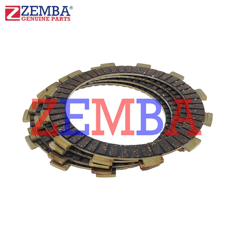 أجزاء الدراجة النارية مخلب لوحة الاحتكاك 4 قطعة 12 الأسنان لسوزوكي AX4 115 BEST125 GT125 #3