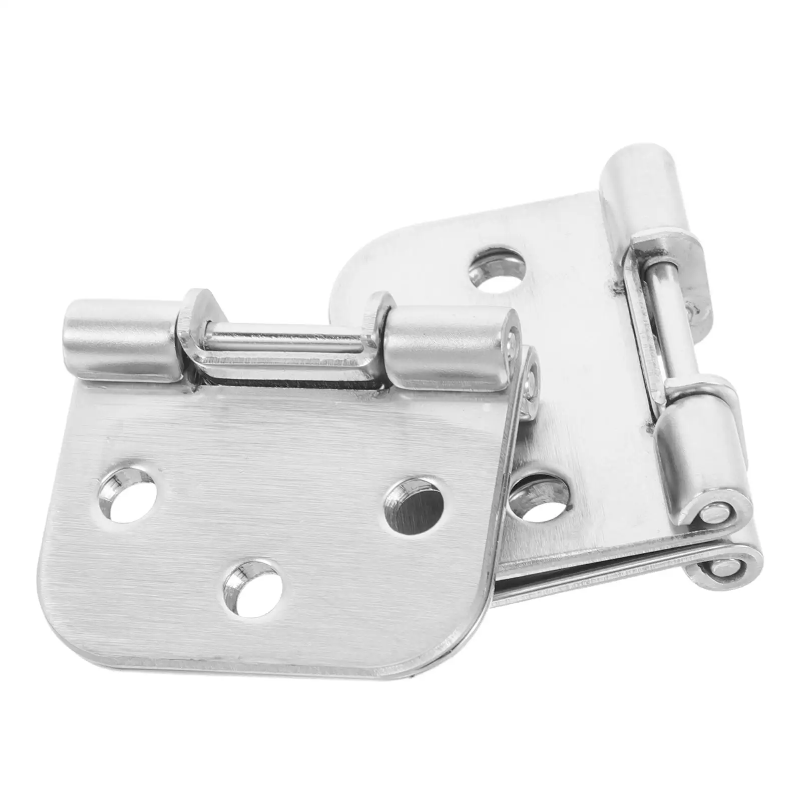 

2 Pcs Door Hinge Cabinet Fronts Unfinished Hinges Marine Hidden Stainless Steel Folding Table Boat Hatch