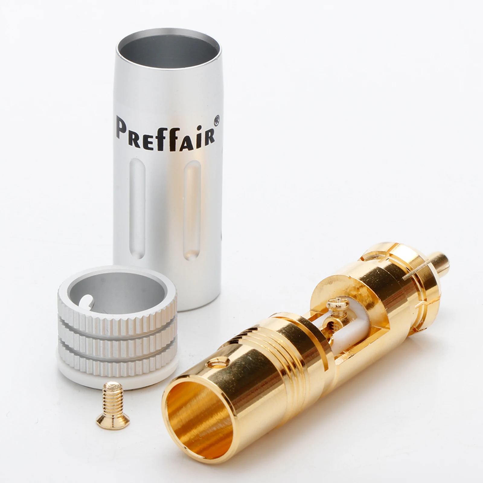 Conector macho R1781 para Cables de Audio, conector RCA de alta gama, sin soldadura, chapado en oro, bricolaje, nuevo