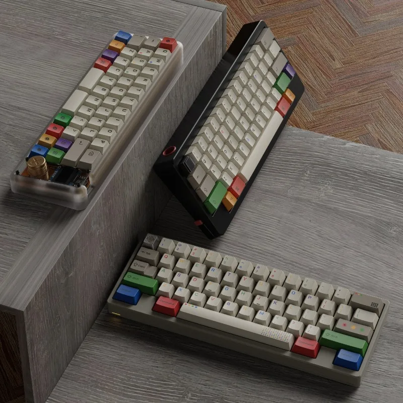 KAP-Retro Lights R2 テーマキーキャップセットカスタマイズされた PBT 昇華チェリープロファイルキーボードキャップ、メカニカルキーボードアクセサリー用