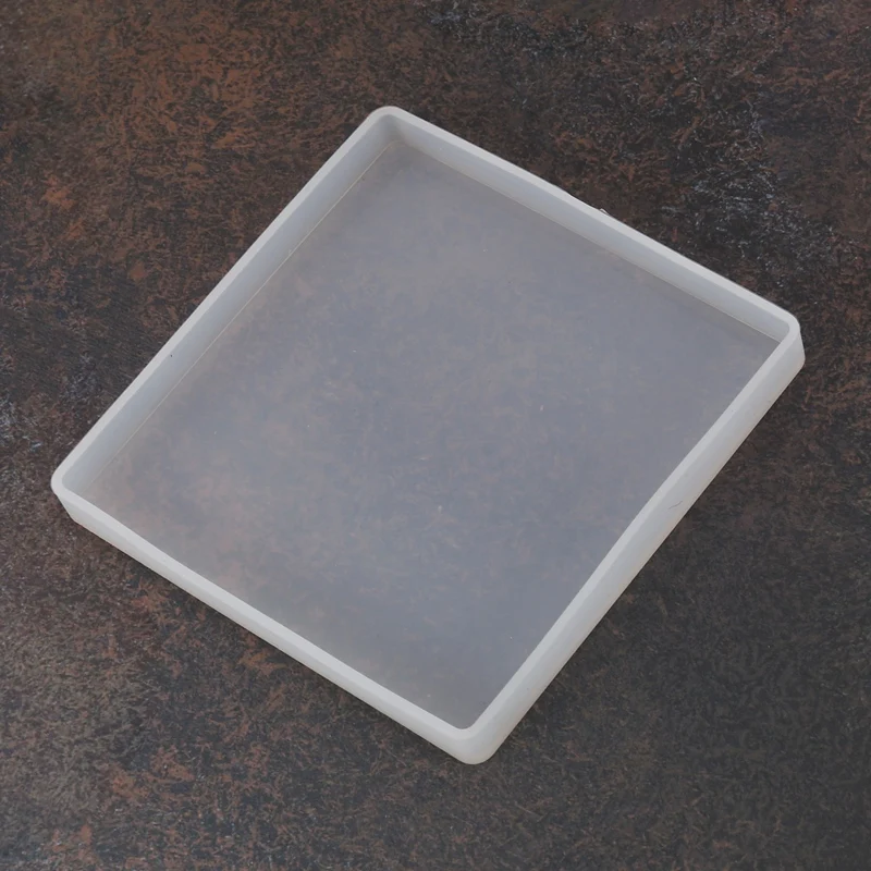 Square Resin Molds, Thickening Silicone Coaster Epoxy Molds Coaster Molds For Resin Casting, Cups Mats, Home Decoration