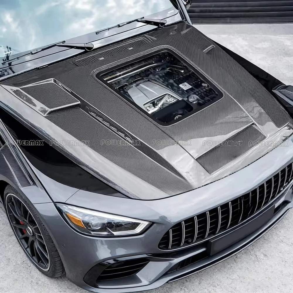 Carbon Fiber IM Style Front Hood for Benz G63 W464 Engine Bonnet Car Accessory
