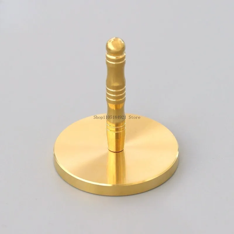 Image 4: Outil de scellage d'encens en laiton, cuillère-pelle grise, fournitures de pressage pour l'encens d'intérieur, accessoires d'encens pour l'expansion et l'extension du scellage d'encens