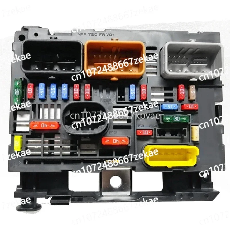 9666378180 for Peugeot 307 308 408 Citroen C4 Parts Bonnet Fuse Box Unit Assembly BSM