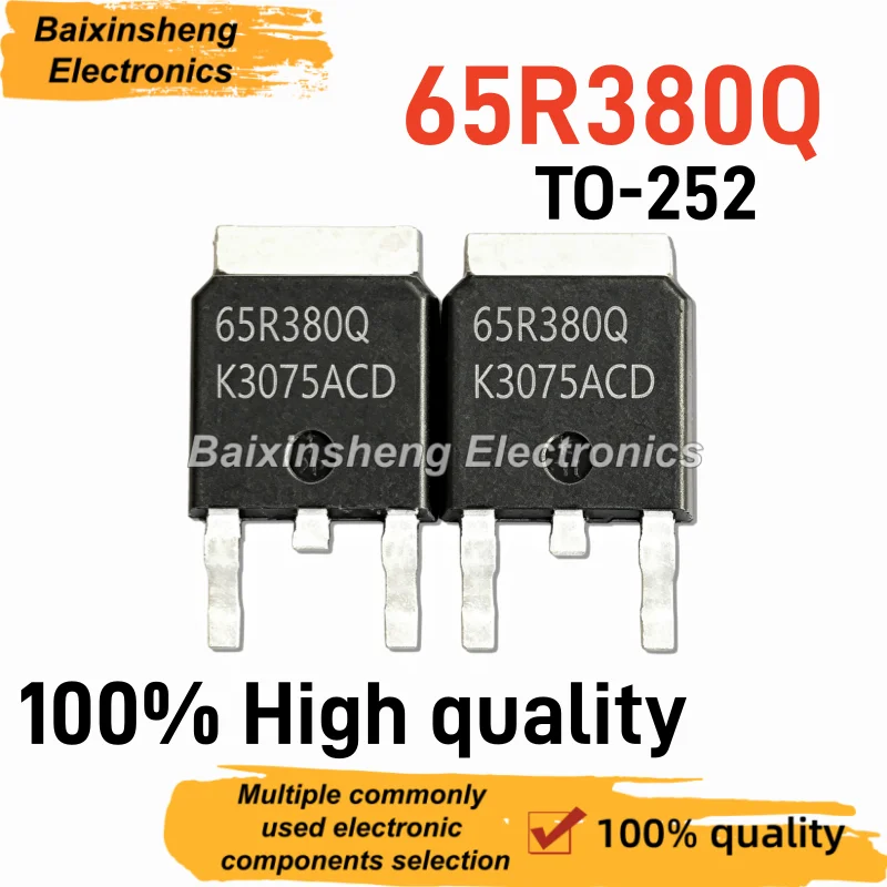 10/30PCS MMD65R380QRH 65R380Q TO-252 N-Channel MOSFET 650V 0.38Ohm Power Transistor SMD New In Stock