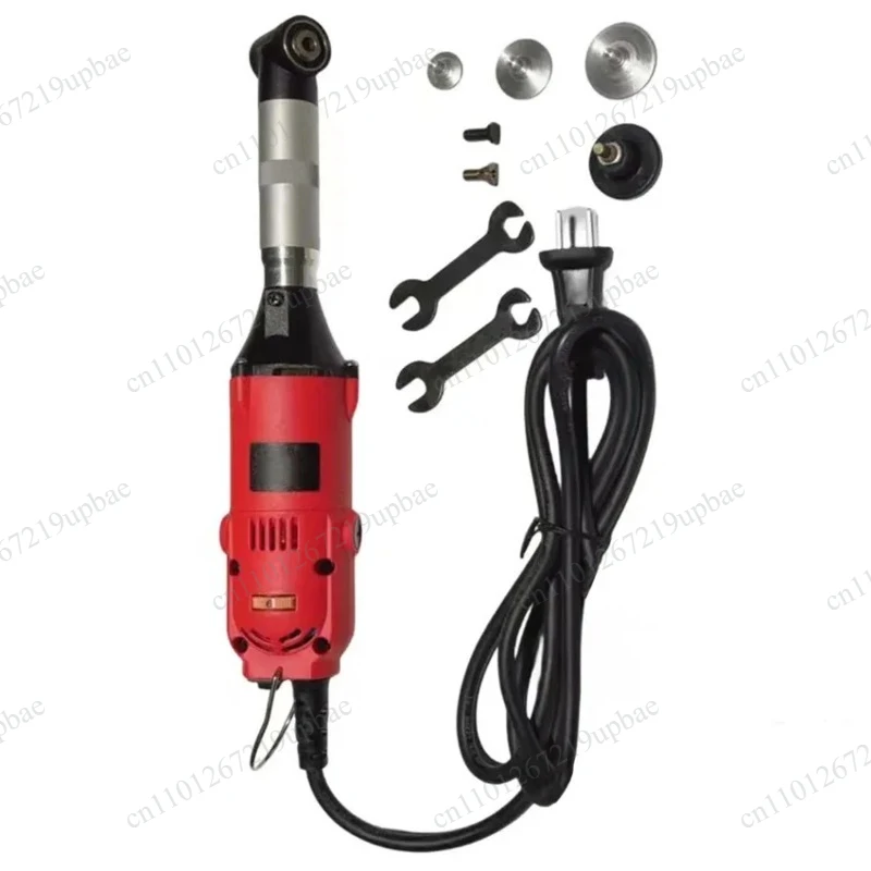 90° Right‑Angle Compact Electric Angle Grinder Variable‑Speed Handheld Polisher Multifunctional Tile Gap Cleaning Machine