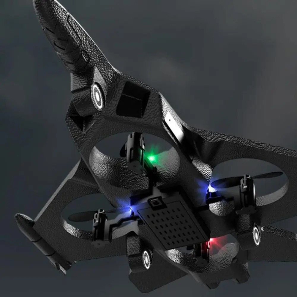 

EPP Foam Remote Control Foam Fighter RC Drones Rechargeable Four Motor Helicopter Toy with Light 2.4G Stunt RC Hobby Jet Plane