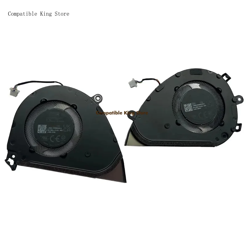 Ensemble de ventilateurs de refroidissement CPU + GPU pour Asus Vivobook S14 OLED S5406 M5406 M5406ADOL S5506M 13NB1490M01011 13NB1490M02011
