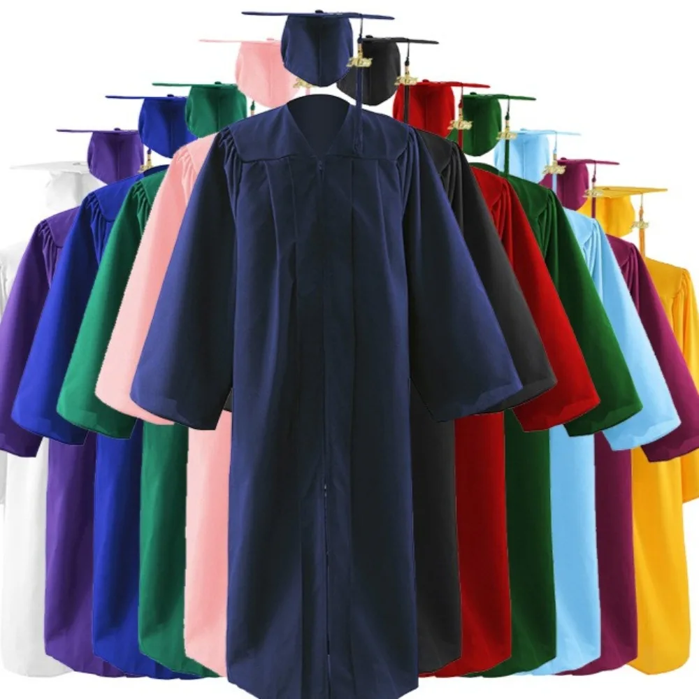 

Adult College Graduation Attire Set Bachelor Master Doctor Degree Robes