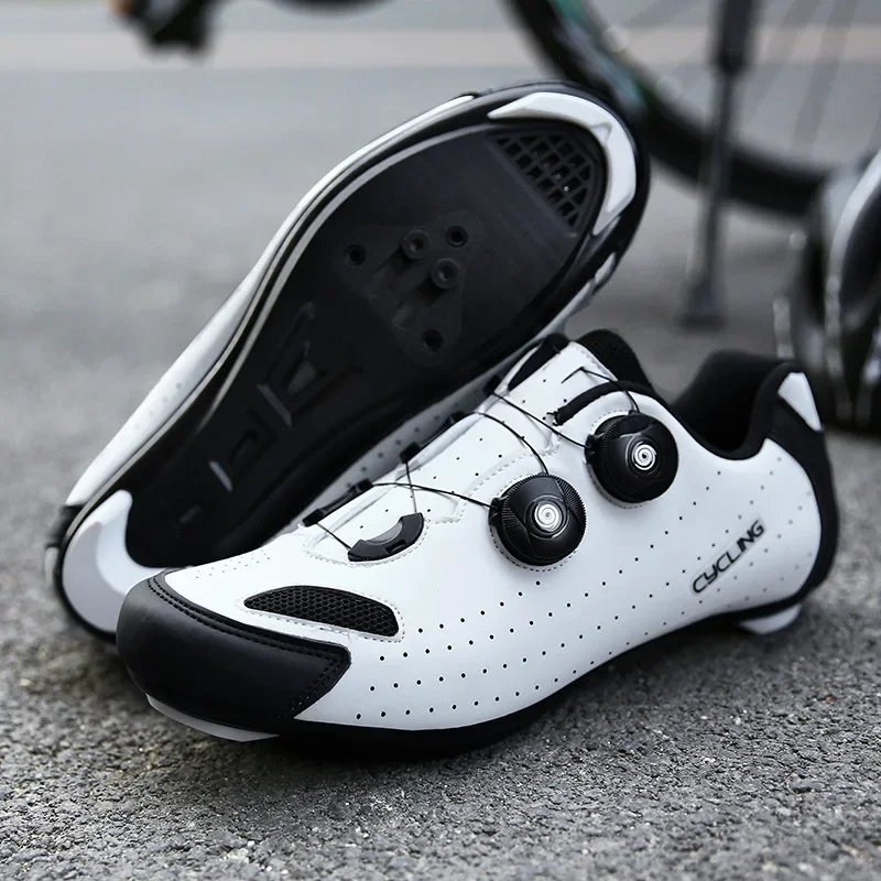 

Cycling Shoes Mountain Bicycle Hard Soled Men's and Women's Road Cycling Lock Shoes Outdoor Sports Breathabl