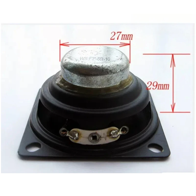 SOTAMIA 2 Buah Pengeras Suara Mini Jangkauan Penuh HIFI 2 Inci 8 Ohm 10W Speaker Mid Treble Magnetik Internal Ganda Speaker Bluetooth DIY