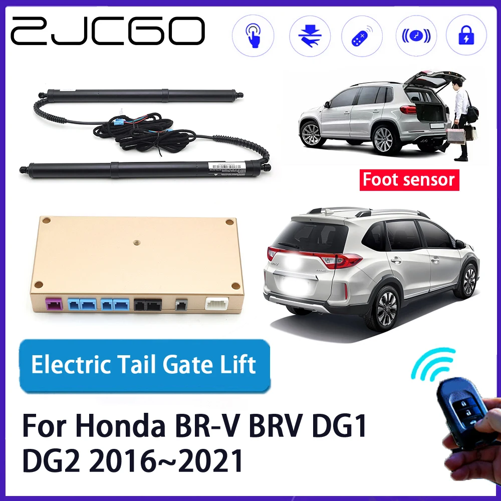 

ZJCGO Car Auto Trunk intelligent Electric Tail Gate Lift Automatic Tailgate Opener for Honda BR-V BRV DG1 DG2 2016~2021