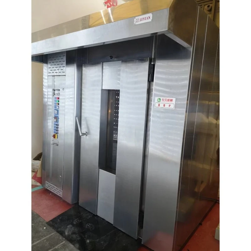 32 Trays Hot Air Rotary Oven Food Processing Baking Oven/Fruit Dryer for Sale Bakery Oven