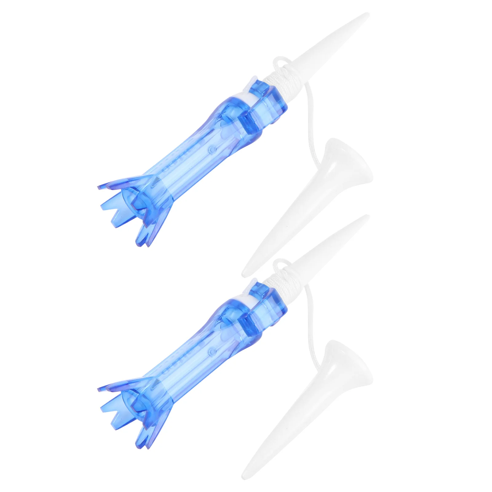 2 قطعة من البلاستيك عالي الجودة تي شيرتات جولف موثوقة قوية حامل كرة جولف حامل رف لملحقات التدريب على ممارسة القيادة #3