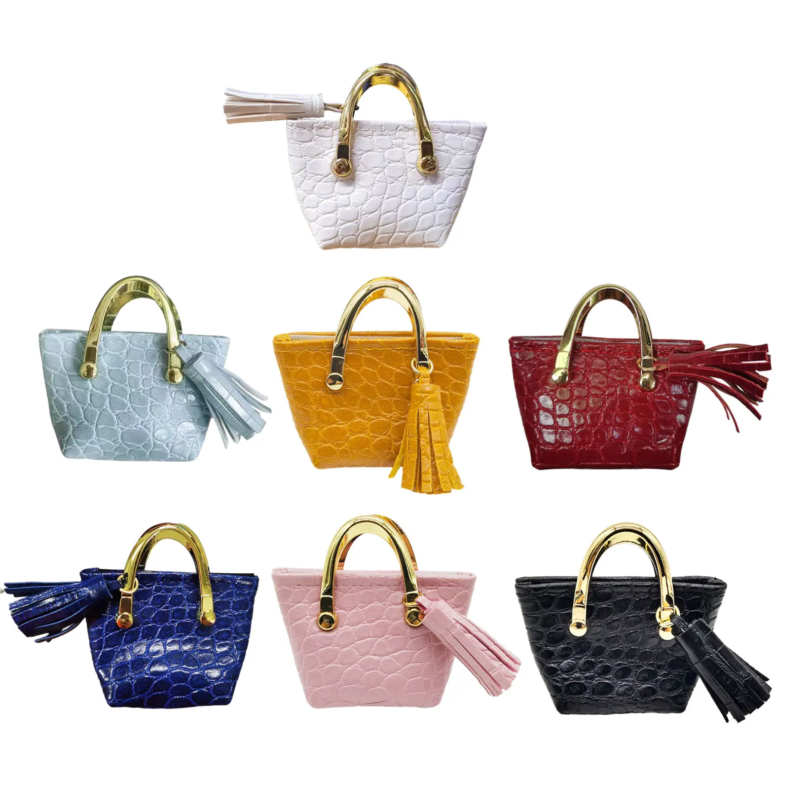 

1/6 экшн-фигурки, сумка, кукла BJD, украшение из искусственной кожи для мини-куклы, школьная сумка, кукольный домик, игрушки, аксессуары