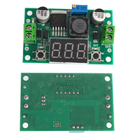 LM2596 DC To DC Step Down Converter Module with LED Display Voltmeter 4.0~40V To 1.25-37V Buck Adapter Adjustable Power Supply