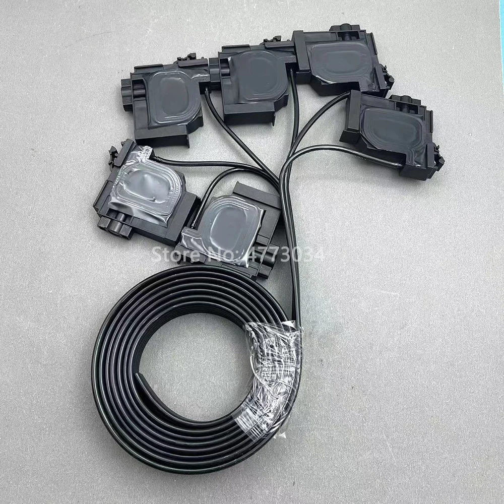 1 Set Ink Damper For Epson L800 L1300 L1455 L801 L1800 L810 L850 L101 L201 Printer Dumper Filter With Ink Tube Hose Tubiing