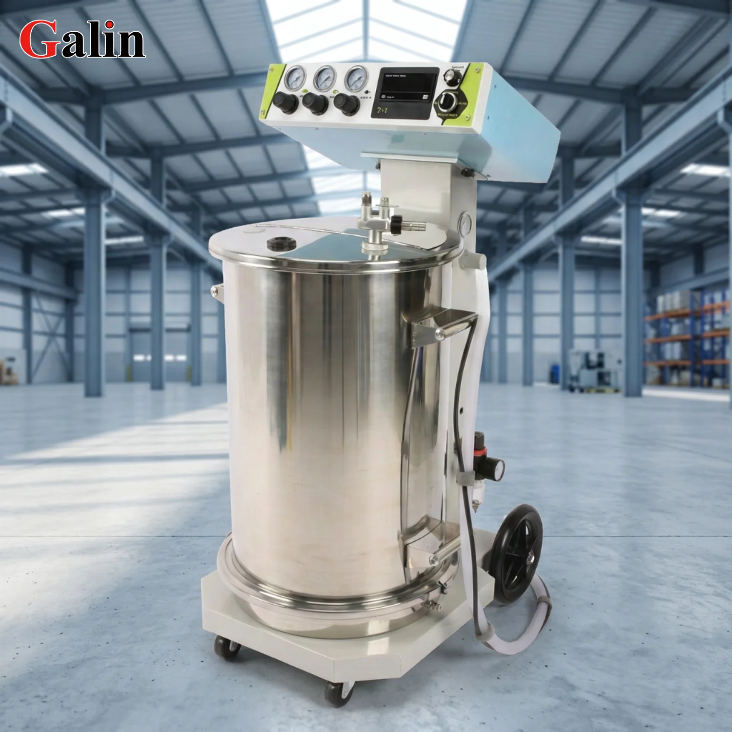Galin Powder Coating Equipment Over for Metal Parts T1 CE Steel Products Hardware Components Surface Finishing Aluminum