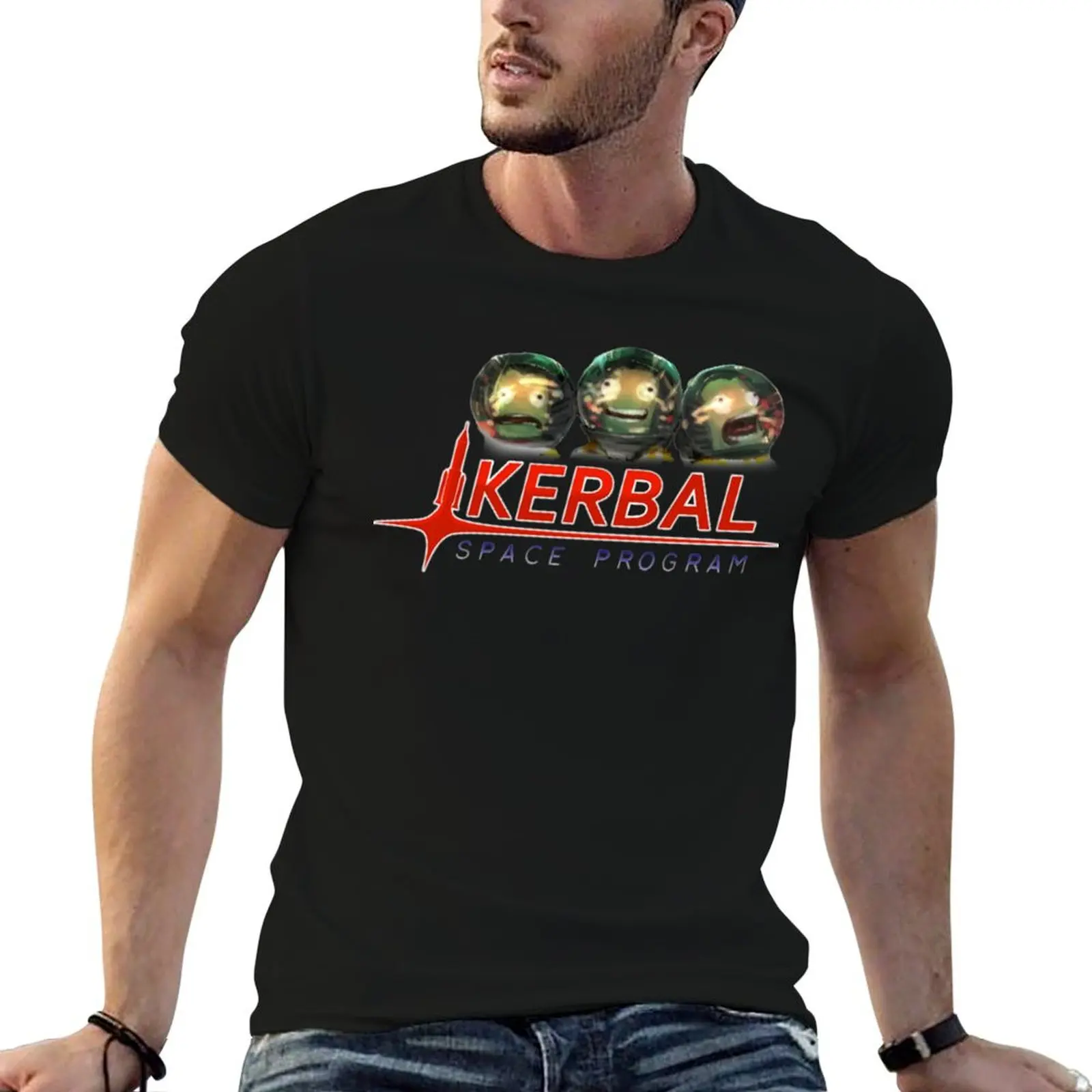 Kerbal Space Program Art T-Shirt Moisture Wicking Athletic T-Shirt
