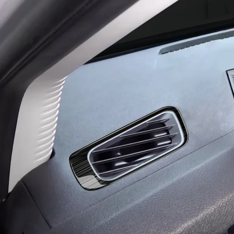 Крышка рамы вентиляционного отверстия для приборной панели автомобиля, Крышка вентиляционного отверстия кондиционера, отделка для Nissan NOTE E13 AURA, аксессуары для интерьера 2021-2024 Крышка рамы вентиляционного отверстия для приборной панели автомобиля, Крышка вентиляционного отверстия кондиционера, отделка для Nissan NOTE E13 AURA, аксессуары для интерьера 2021-2024