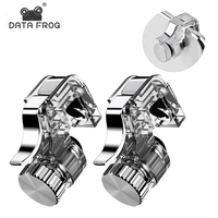 DATA FROG Metal PUBG Mobile Trigger Gamepad Gaming L1R1 Shooter Pubg Mobile Controller Smart Phone Fire Button Aim Key Joystick