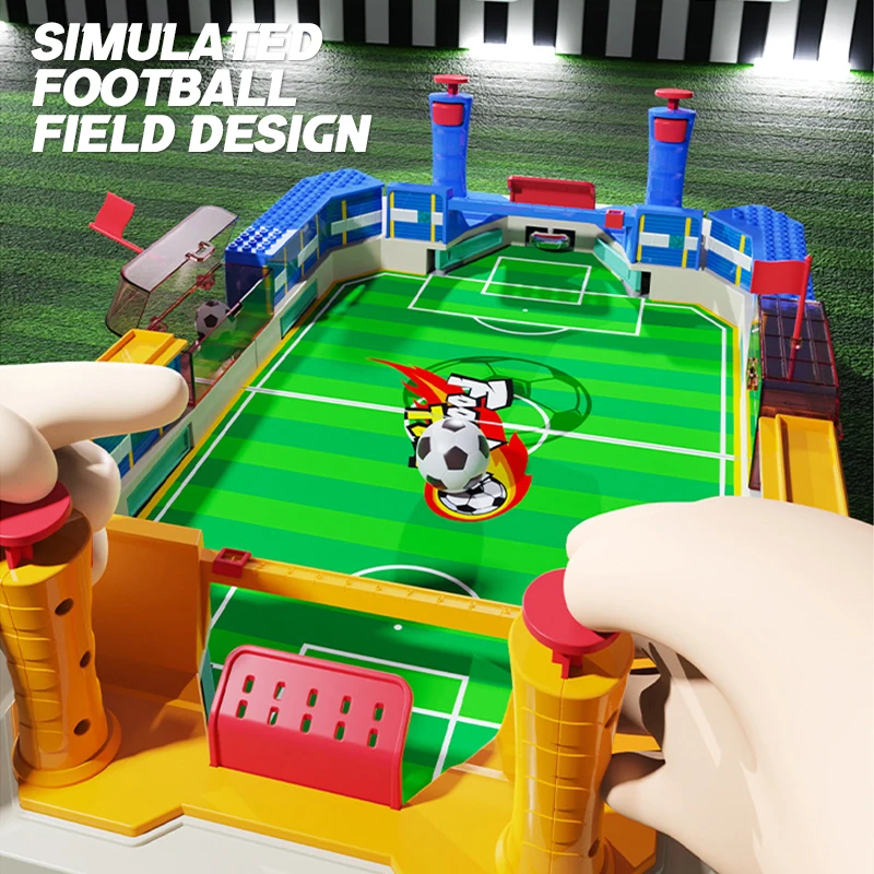 Football Table Mini Tabletop Interactive Game Soccer Tabletops Competition Sports Games Desktop Catapult Toys for Party Game