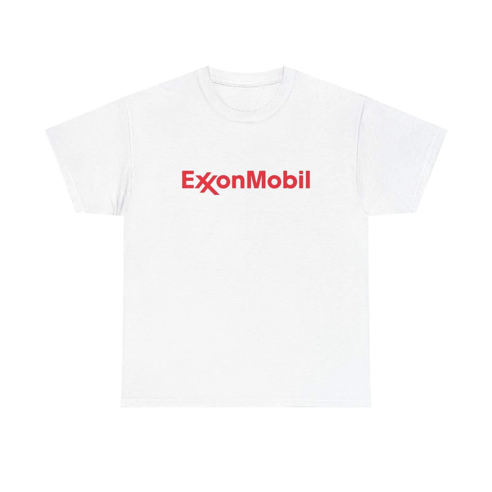 Exxon Mobil Gas Camiseta gráfica Vintage Unisex Camiseta de algodón pesado