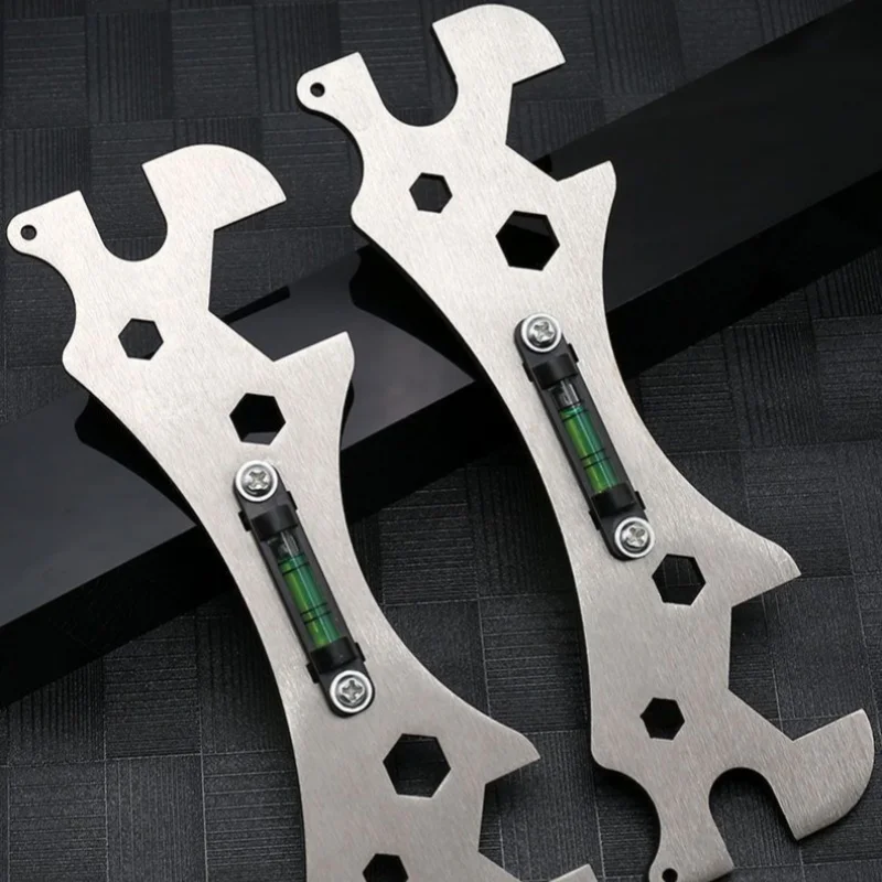 

Wrench bathroom curved foot showerhead installation curved angle faucet level hexagonal multifunctional tool