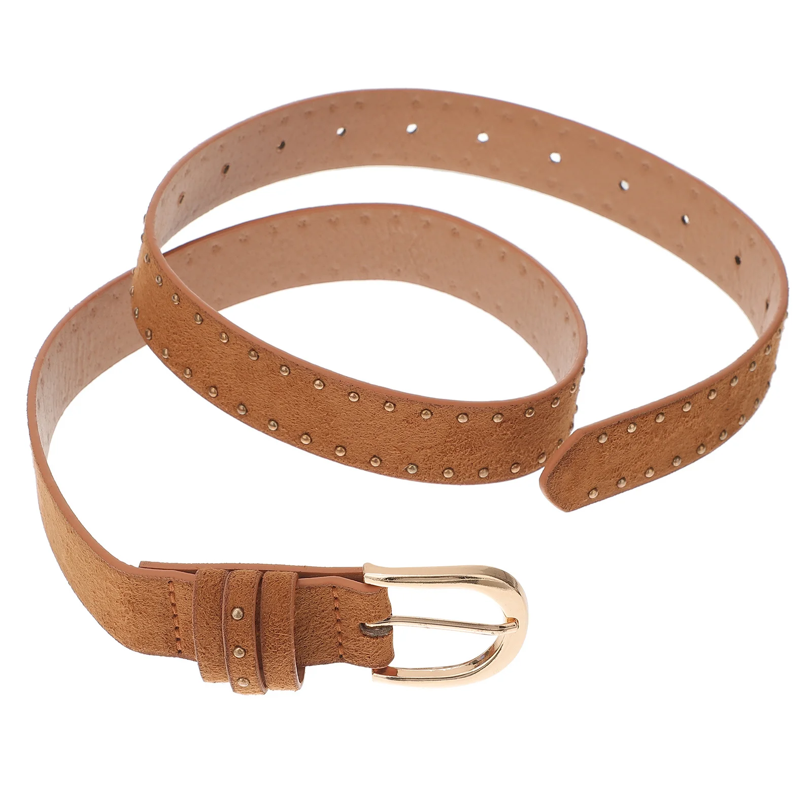 

Очаровательный пояс с заклепками для женщин, джинсовые платья, ремни, стильная элегантная повседневная одежда, подарок для влюбленных, женский пояс