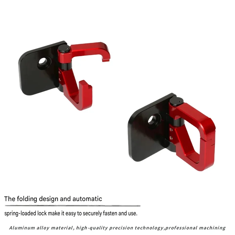 FOR Aluminum Alloy Folding Helmet Hook NS125LA NS150LA Modified Storage High Load-Bearing Capacity Automatic Rebound Motorcycle