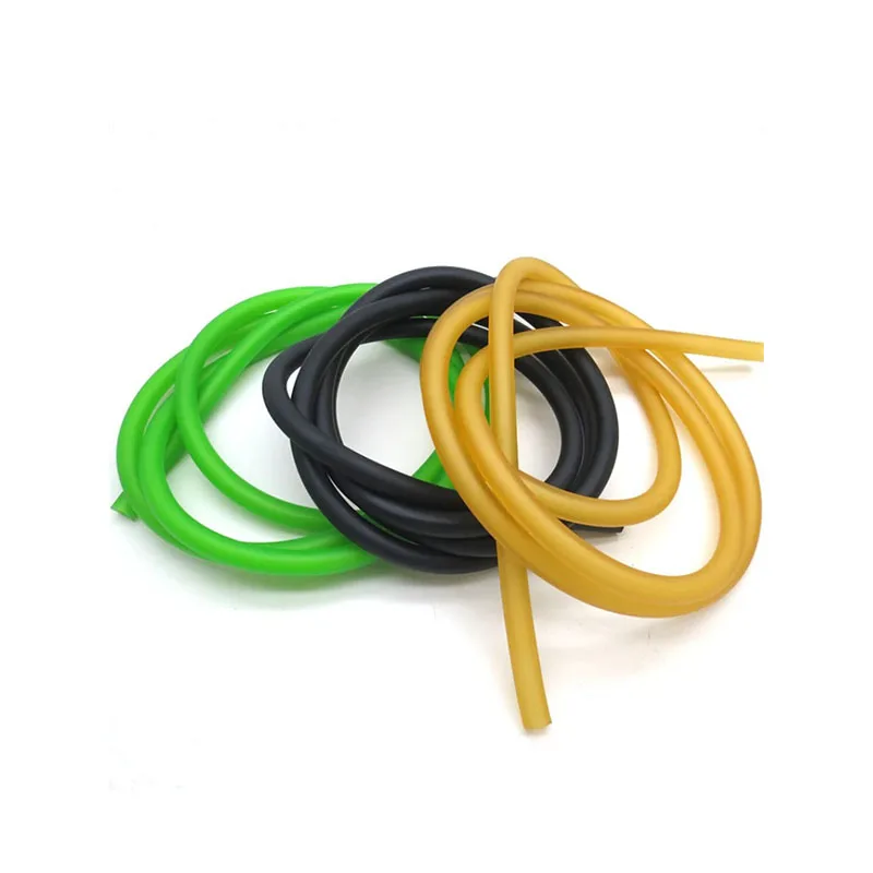 New 2M Nature Latex Rubber Hoses 7mm High Resilient Elastic Surgical Medical Elastic Tube Slingshot Catapult Sling Elastic Bands