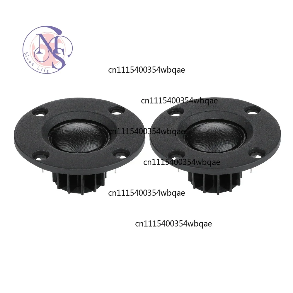 ZOCI-2Pcs 2 Inch Audio Portable Speakers 6 Ohm 30W ABS Altavoz Portatil Aluminum Radiator Hifi Home Theater Tweeter Speaker