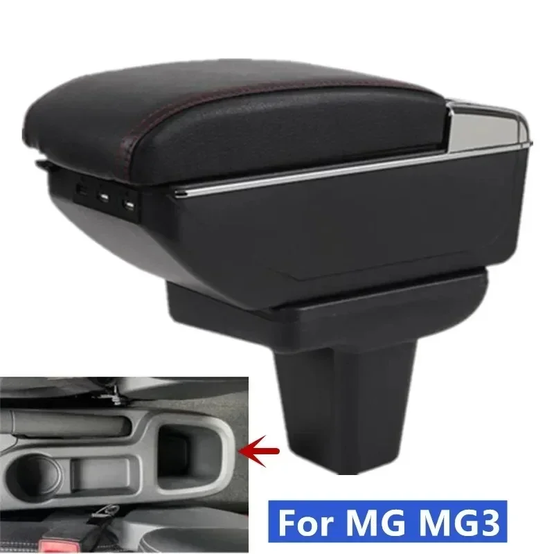 

NEW For MG3 MG 3 Center console Arm Rest Armrest Box central Store content Storage box Australian right driving Car Accessories