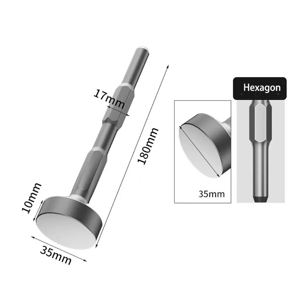 Replacement Heavy Duty Rotary Hammer Drill Alloy Steel Wear Resistant Ground Rod Driver Durable Ground Rod Bits