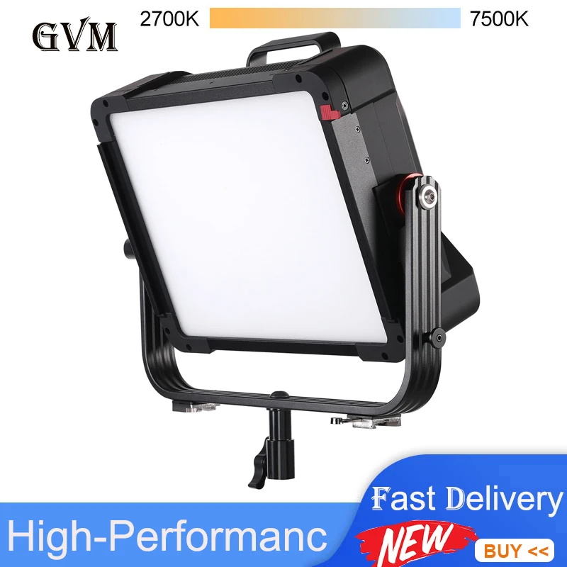 GVM YU200R 250W YU300R 300W High-Performance Led Video Lights Panel Rgb And Bi-Color Studio Light