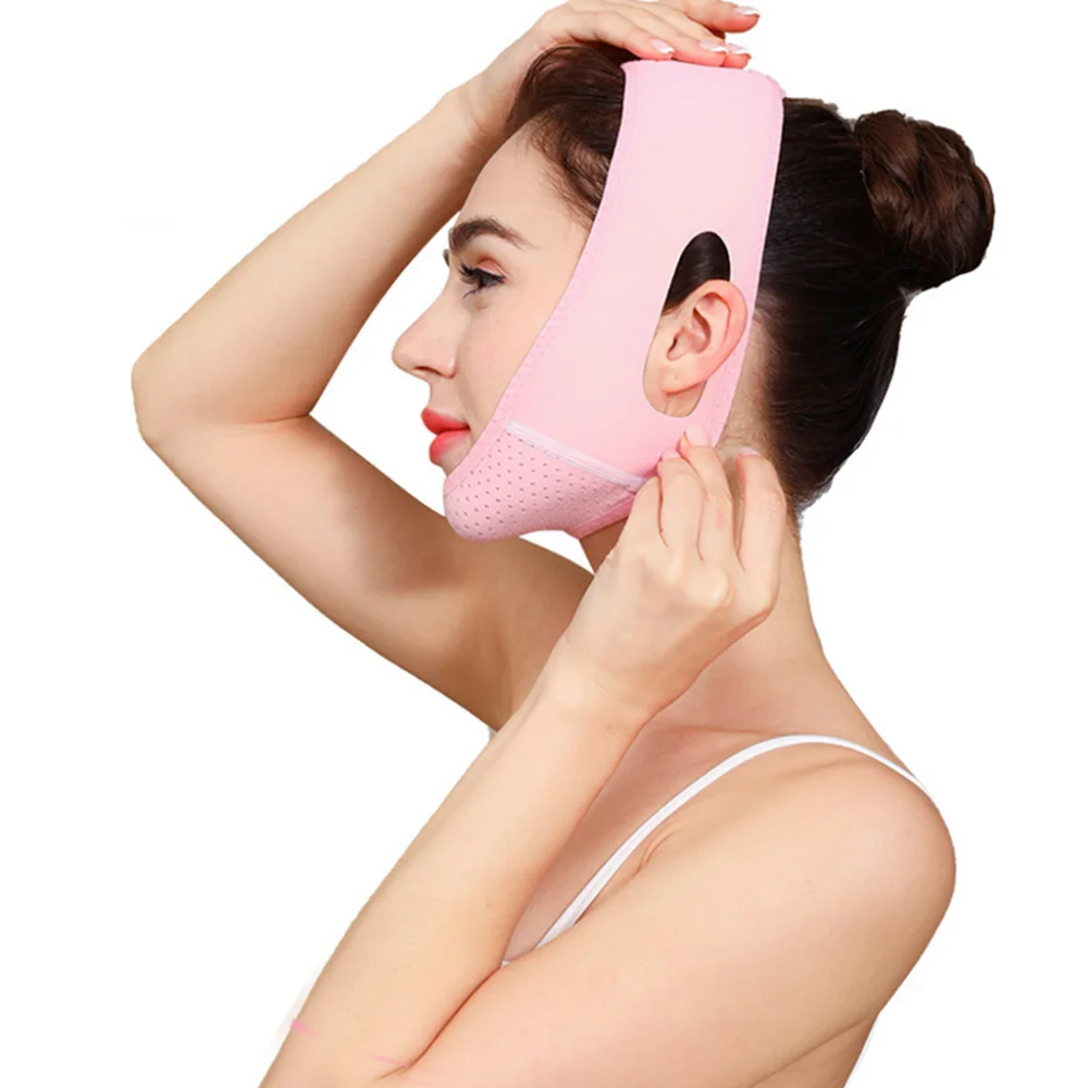 V-line Elástico Facial Shaper, Emagrecimento Bandage, Chin Cheek Lifting Belt, Cuidados Com A Pele, Ferramenta De Beleza, Massagem Facial