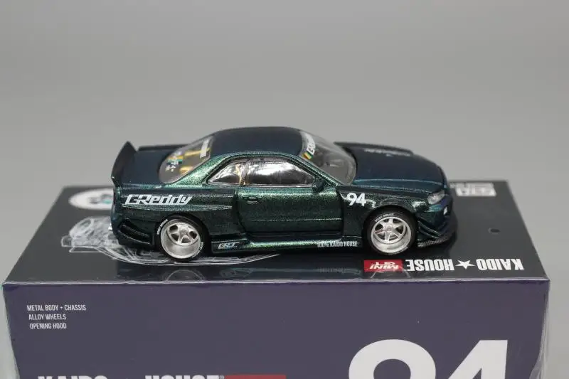 Mini GT 1/64 R34 Skyline Kaido House 074#