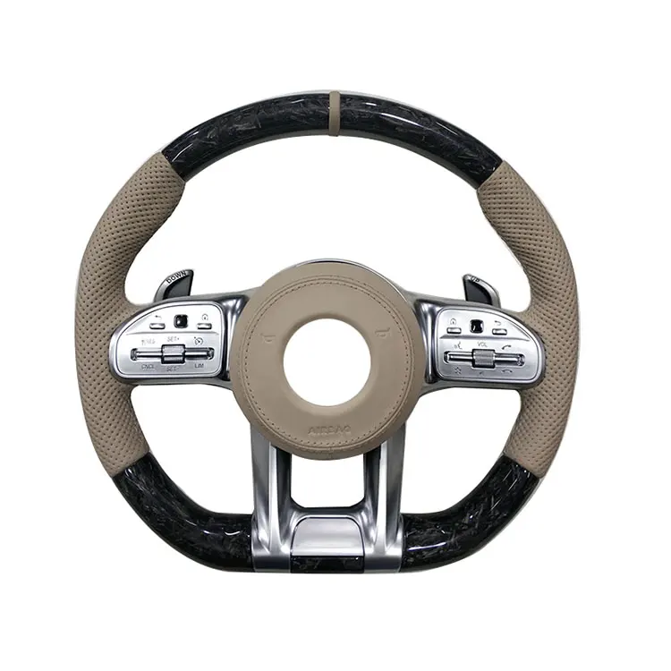 Full suede steering wheel for Porsches Panamera Macan Cayenne Cayman Taycan Carrera 718 911 991