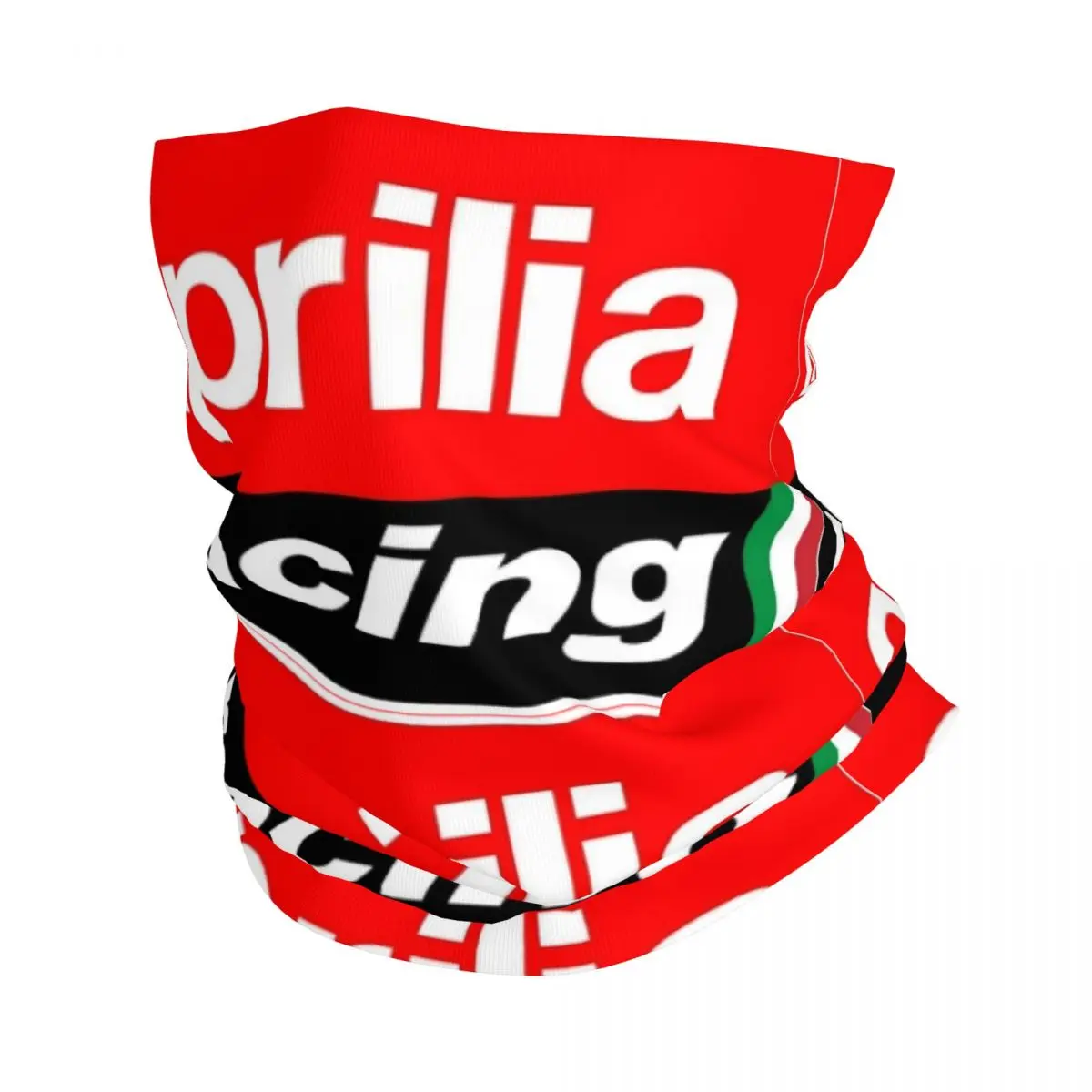 Aprilia Racing 36 Active Bandana Neck Gaiter Motorbike Wrap Scarf Multifunctional Cycling Scarf Outdoor Sports Unisex