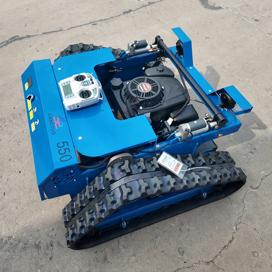 STLF WJW China Selbstfahrender Raupenrasenmäher im neuen Design, automatischer ferngesteuerter Rasenmäher